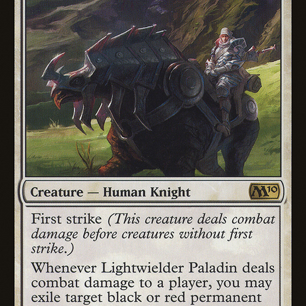 Lightwielder Paladin [Magic 2010]