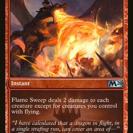 Flame Sweep [Core Set 2020 Promos]