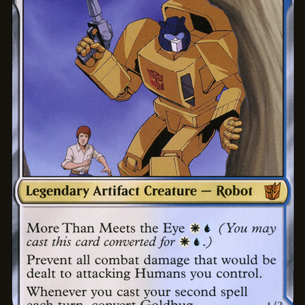 Goldbug, Humanity's Ally // Goldbug, Scrappy Scout [Transformers]