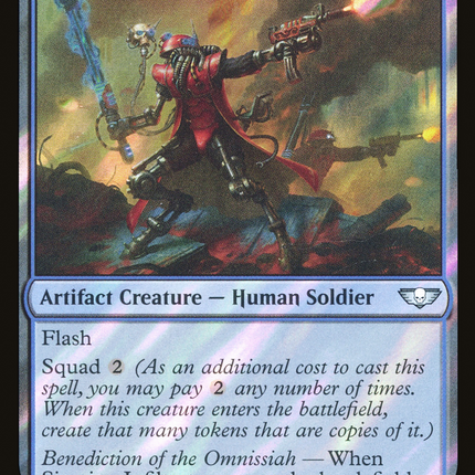 Sicarian Infiltrator [Warhammer 40,000 Commander] Surge Foil