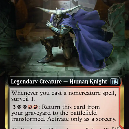 Garland, Knight of Cornelia // Chaos, the Endless (Extended Art) [FINAL FANTASY] Foil