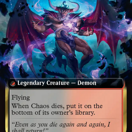 Garland, Knight of Cornelia // Chaos, the Endless (Extended Art) [FINAL FANTASY] Foil