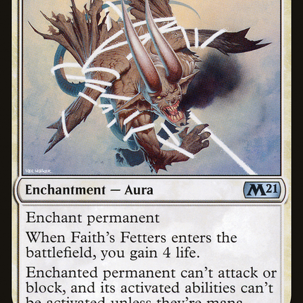 Faith's Fetters [Core Set 2021]