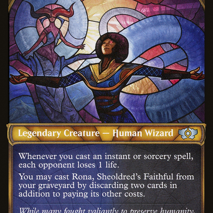 Rona, Sheoldred's Faithful (Showcase) [Multiverse Legends]
