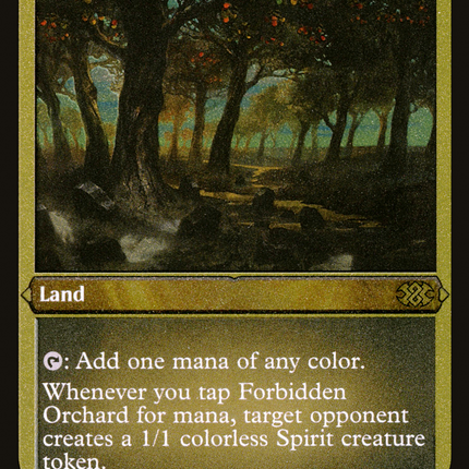 Forbidden Orchard [Double Masters 2022] Etched Foil