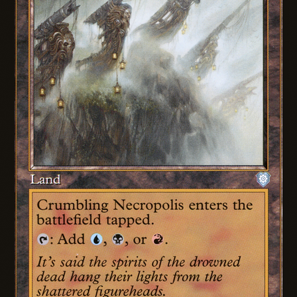Crumbling Necropolis (Retro) [The Brothers' War Commander]