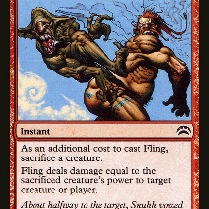 Fling [Planechase 2012] Foil
