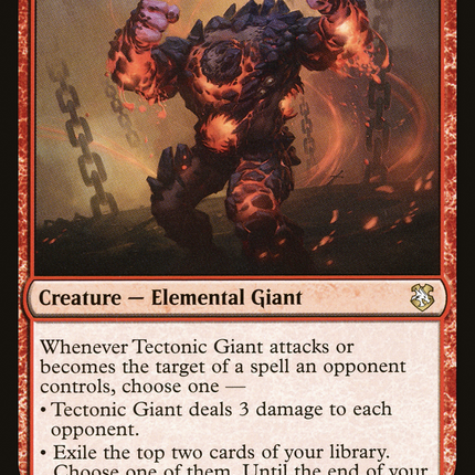 Tectonic Giant [Forgotten Realms Commander]