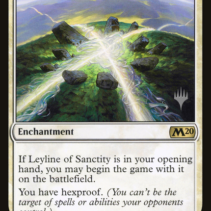 Leyline of Sanctity [Core Set 2020 Promos]
