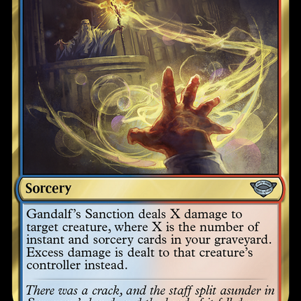 Gandalf's Sanction [The Lord of the Rings: Tales of Middle-earth]