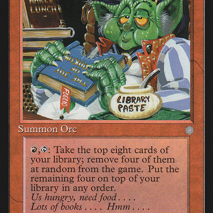 Orcish Librarian [Ice Age]