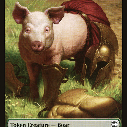 Boar [Kaldheim Commander Tokens]