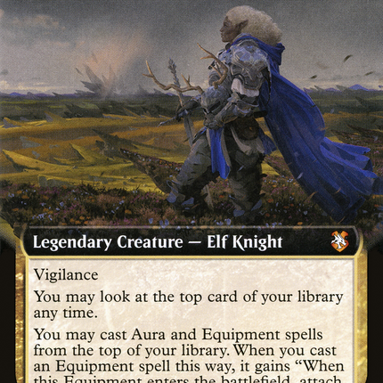 Galea, Kindler of Hope (Extended Art) [Forgotten Realms Commander]