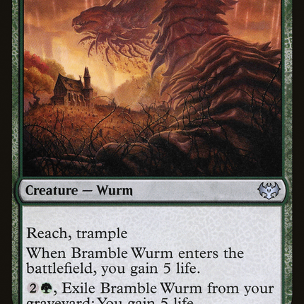 Bramble Wurm [Innistrad: Crimson Vow]