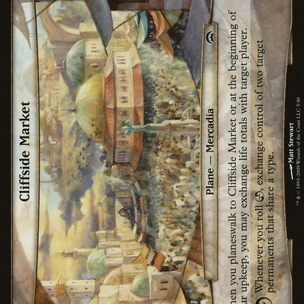 Cliffside Market [Planechase Planes]