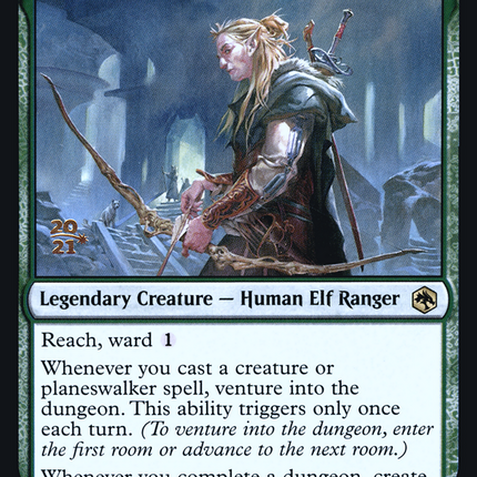 Varis, Silverymoon Ranger [Adventures in the Forgotten Realms Promos] Prerelease Foil