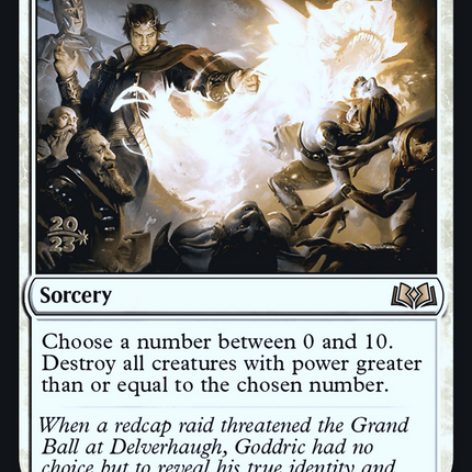 Expel the Interlopers [Wilds of Eldraine Promos] Prerelease Foil