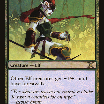 Elvish Champion [Tenth Edition] Foil