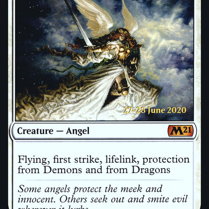 Baneslayer Angel [Core Set 2021 Promos] Prerelease Foil