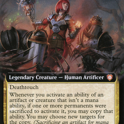 Ashnod the Uncaring (Extended Art) [The Brothers' War Commander]