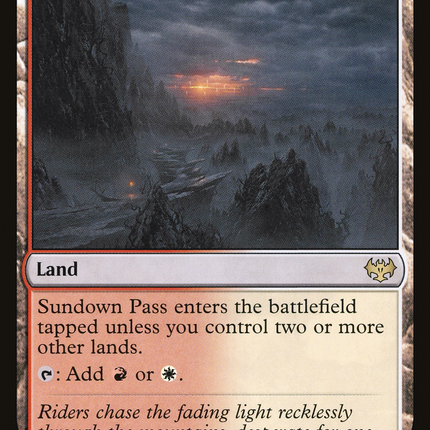 Sundown Pass [Innistrad: Crimson Vow]