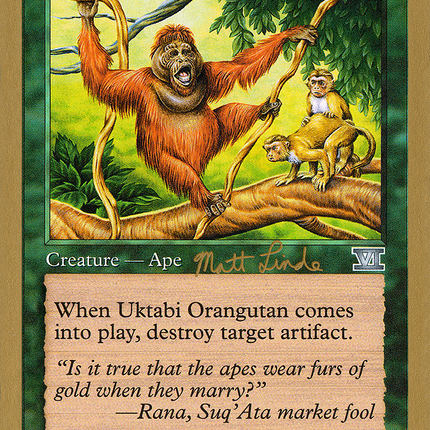 Uktabi Orangutan [World Championship Decks 1999]