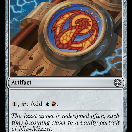 Izzet Signet [The Lost Caverns of Ixalan Commander]