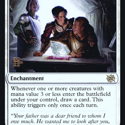 Tocasia's Welcome [The Brothers' War Promos] Prerelease Foil