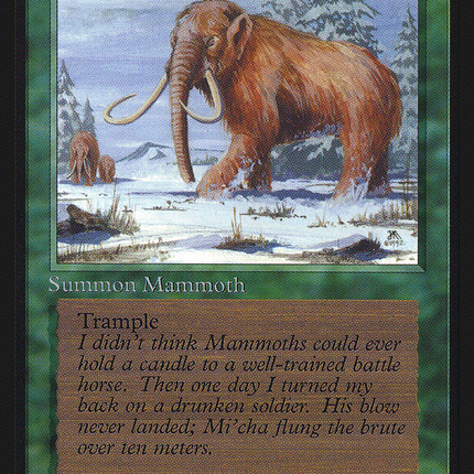 War Mammoth [Intl. Collectors' Edition]