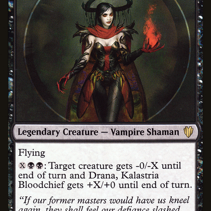 Drana, Kalastria Bloodchief [The List]
