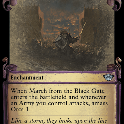 March from the Black Gate (Showcase) [The Lord of the Rings: Tales of Middle-earth]