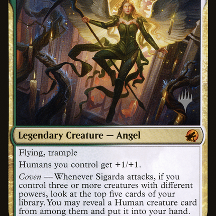 Sigarda, Champion of Light [Innistrad: Midnight Hunt Promos]