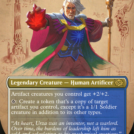 Urza, Prince of Kroog (Borderless) [The Brothers' War]