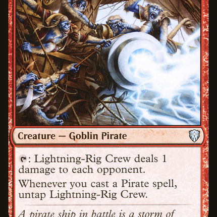 Lightning-Rig Crew [Commander Legends]