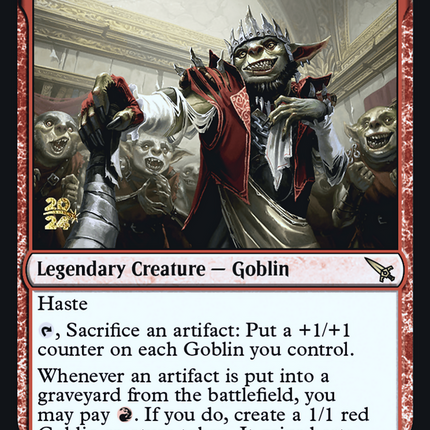 Krenko, Baron of Tin Street [Murders at Karlov Manor Promos] Prerelease Foil