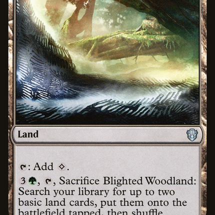 Blighted Woodland [Commander 2021]