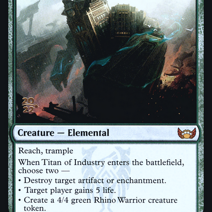 Titan of Industry [Streets of New Capenna Promos] Prerelease Foil