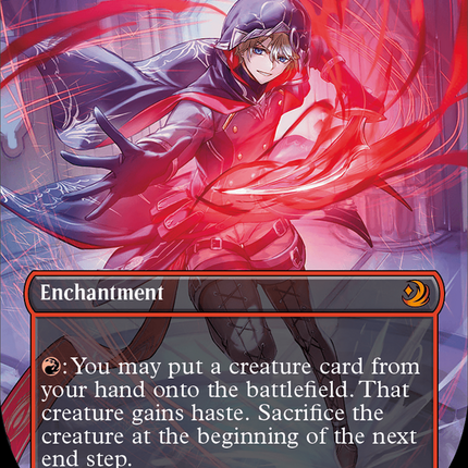Sneak Attack (Borderless) [Wilds of Eldraine: Enchanting Tales]