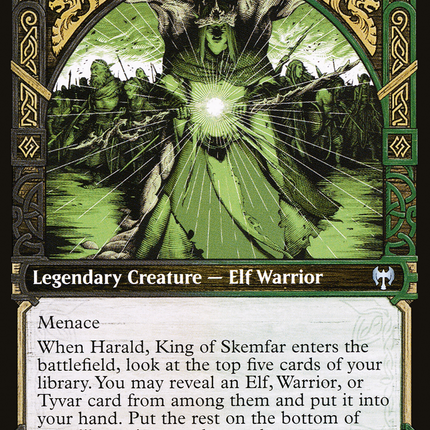 Harald, King of Skemfar (Showcase) [Kaldheim]