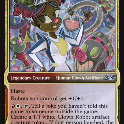 Pietra, Crafter of Clowns (Showcase) [Unfinity]