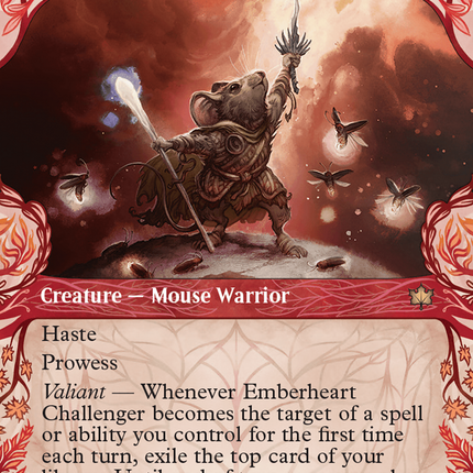Emberheart Challenger (Showcase) [Bloomburrow] Foil