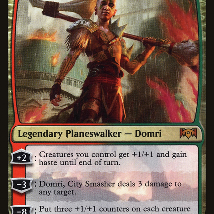 Domri, City Smasher [Ravnica Allegiance] Foil