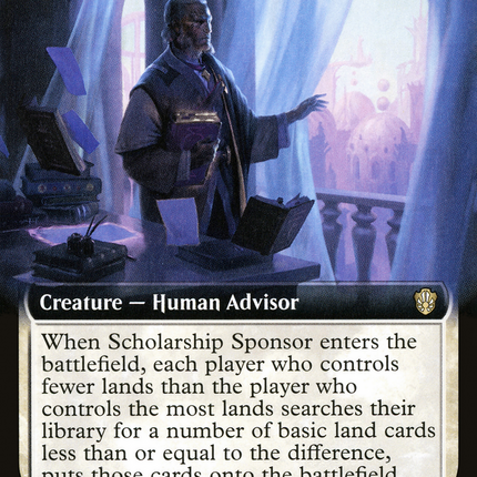 Scholarship Sponsor (Extended Art) [Commander 2021]