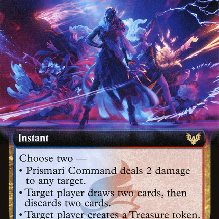 Prismari Command (Extended Art) [Strixhaven: School of Mages]