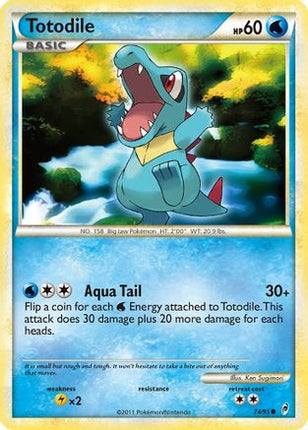 Totodile - 74/95 [Call of Legends] Reverse Holofoil