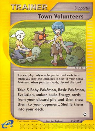 Town Volunteers - 136/147 [Aquapolis]