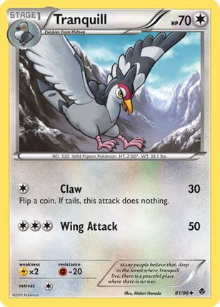 Tranquill - 81/98 [Emerging Powers] Reverse Holofoil