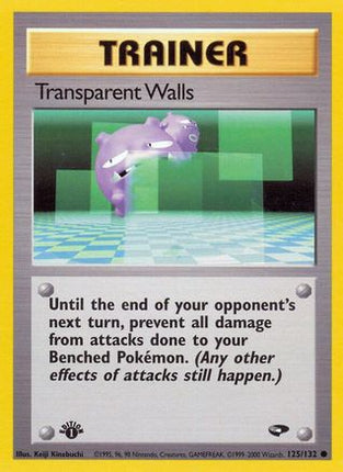 Transparent Walls - 125/132 [Gym Challenge] Unlimited