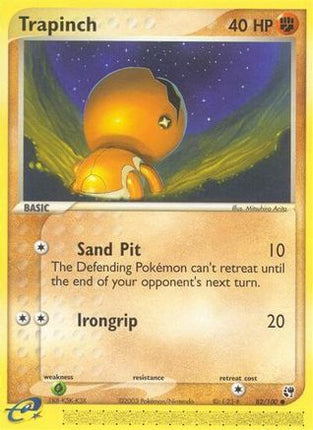Trapinch - 82/109 [Sandstorm] Reverse Holofoil