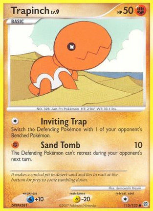 Trapinch - 115/132 [Secret Wonders] Reverse Holofoil